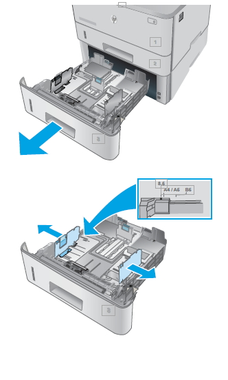 復印機紙槽3入紙1